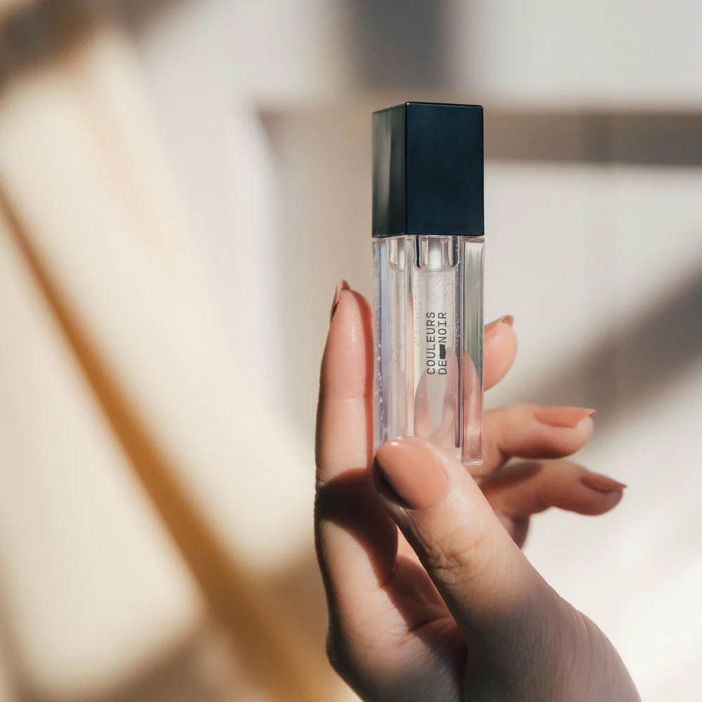 Couleurs de Noir Instant Gloss Lip Oil 01 Clear Cashmere
