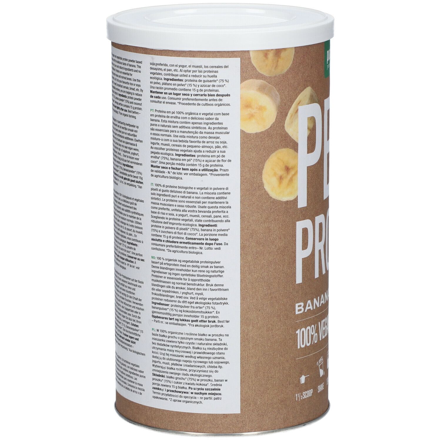 Purasana® Vegan Pea Protein Bio Banaan