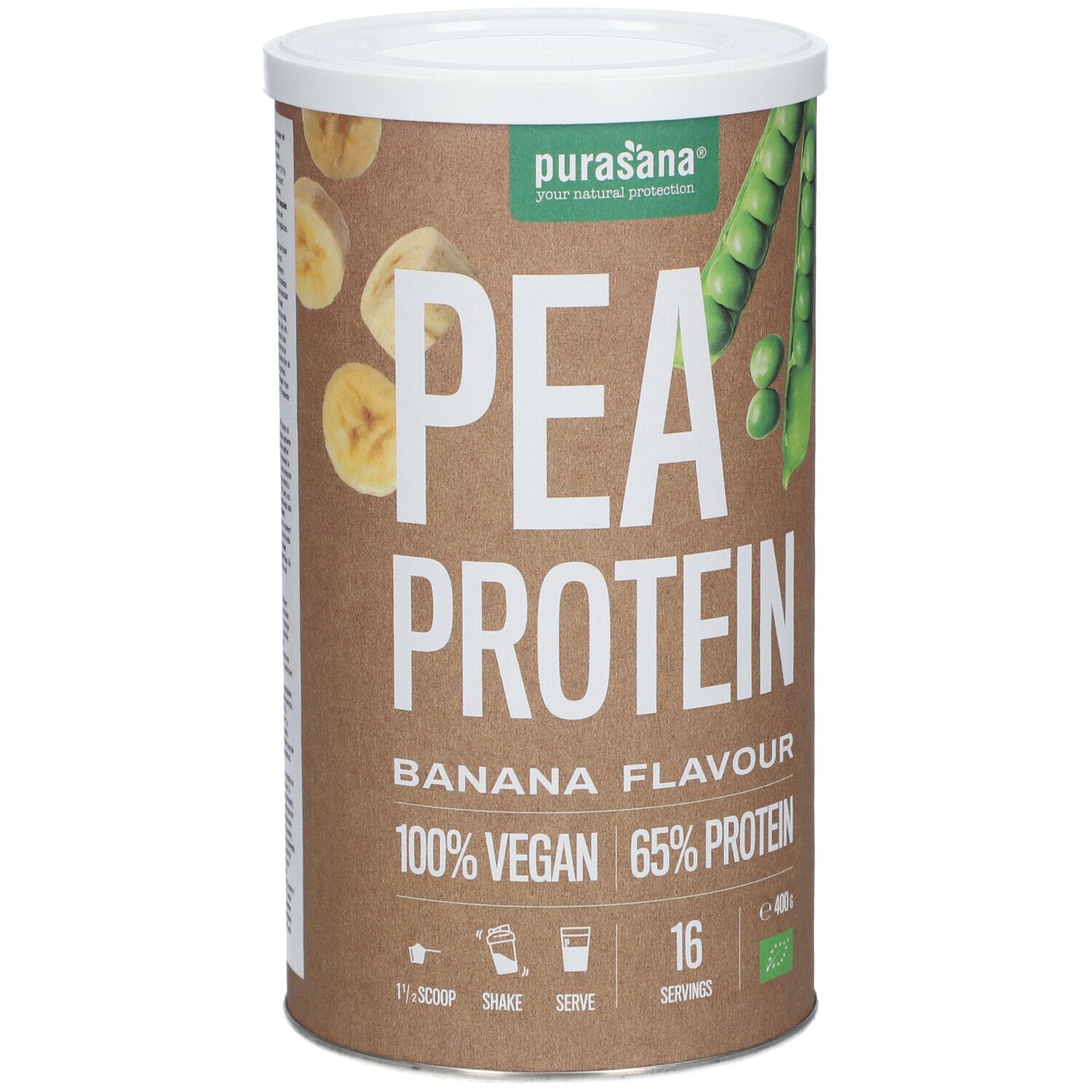 Purasana® Vegan Pea Protein Bio Banaan