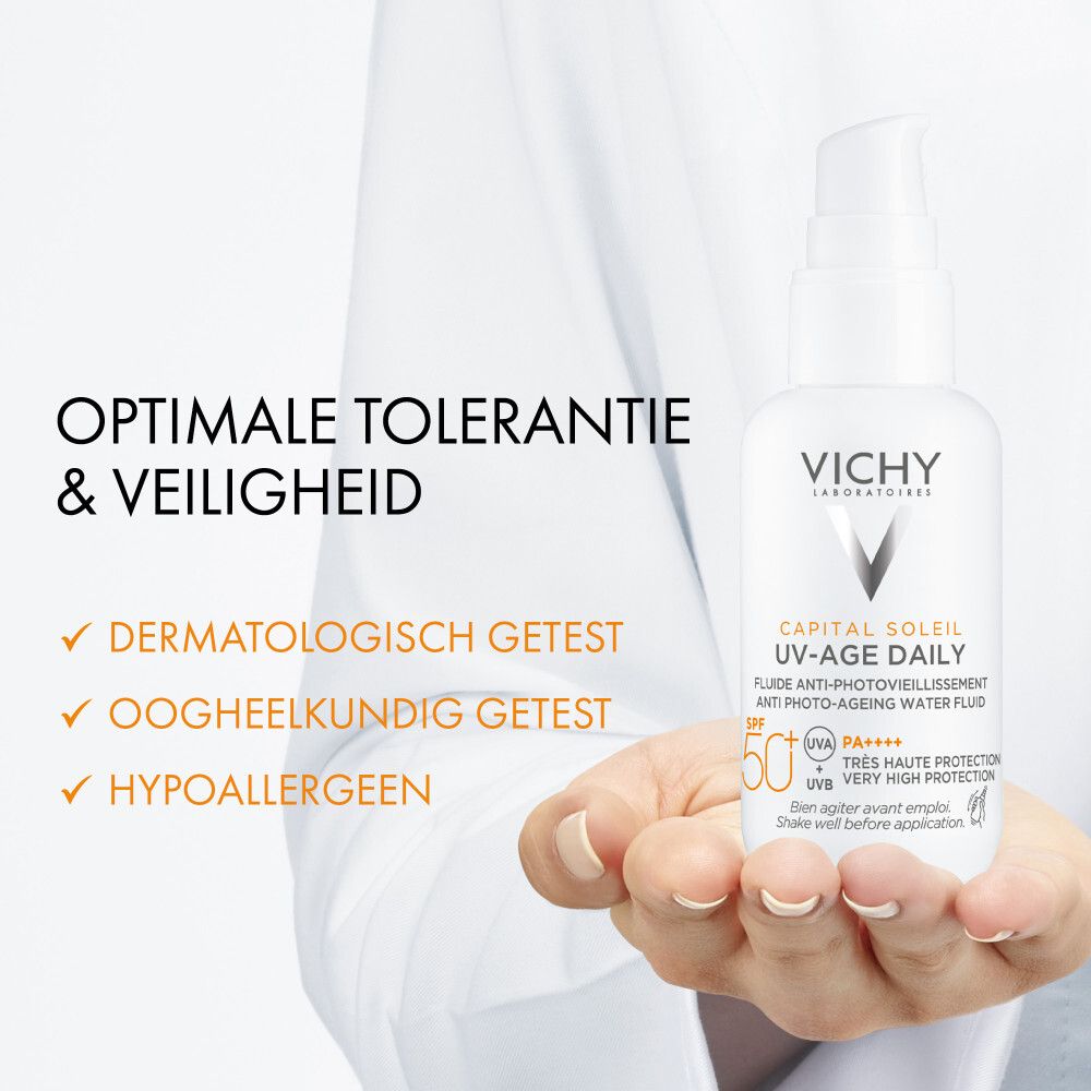 Vichy Capital Soleil UV Age Daily Fluid Tinted Photoprotector SPF50+