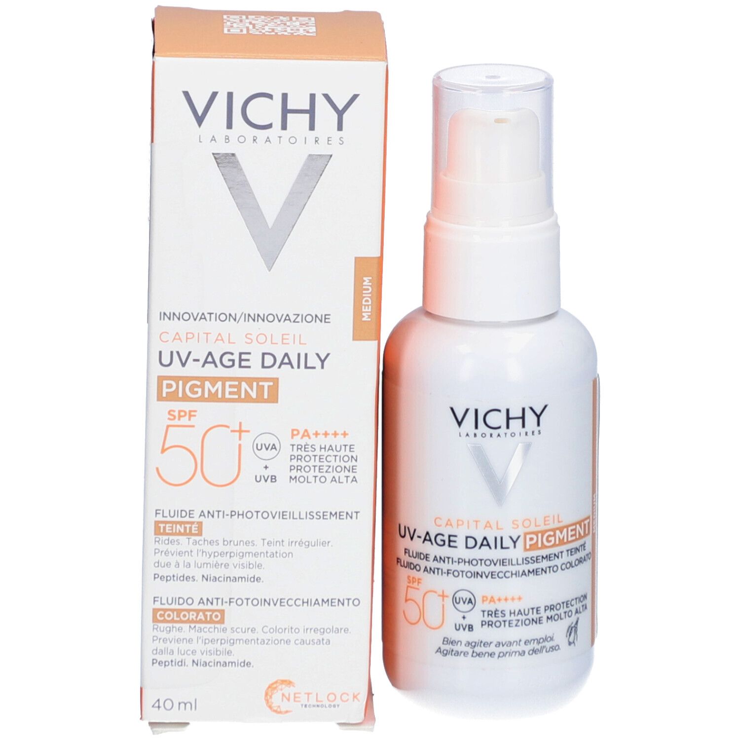 Vichy Capital Soleil UV-Age Daily SPF50+ Pigment Medium