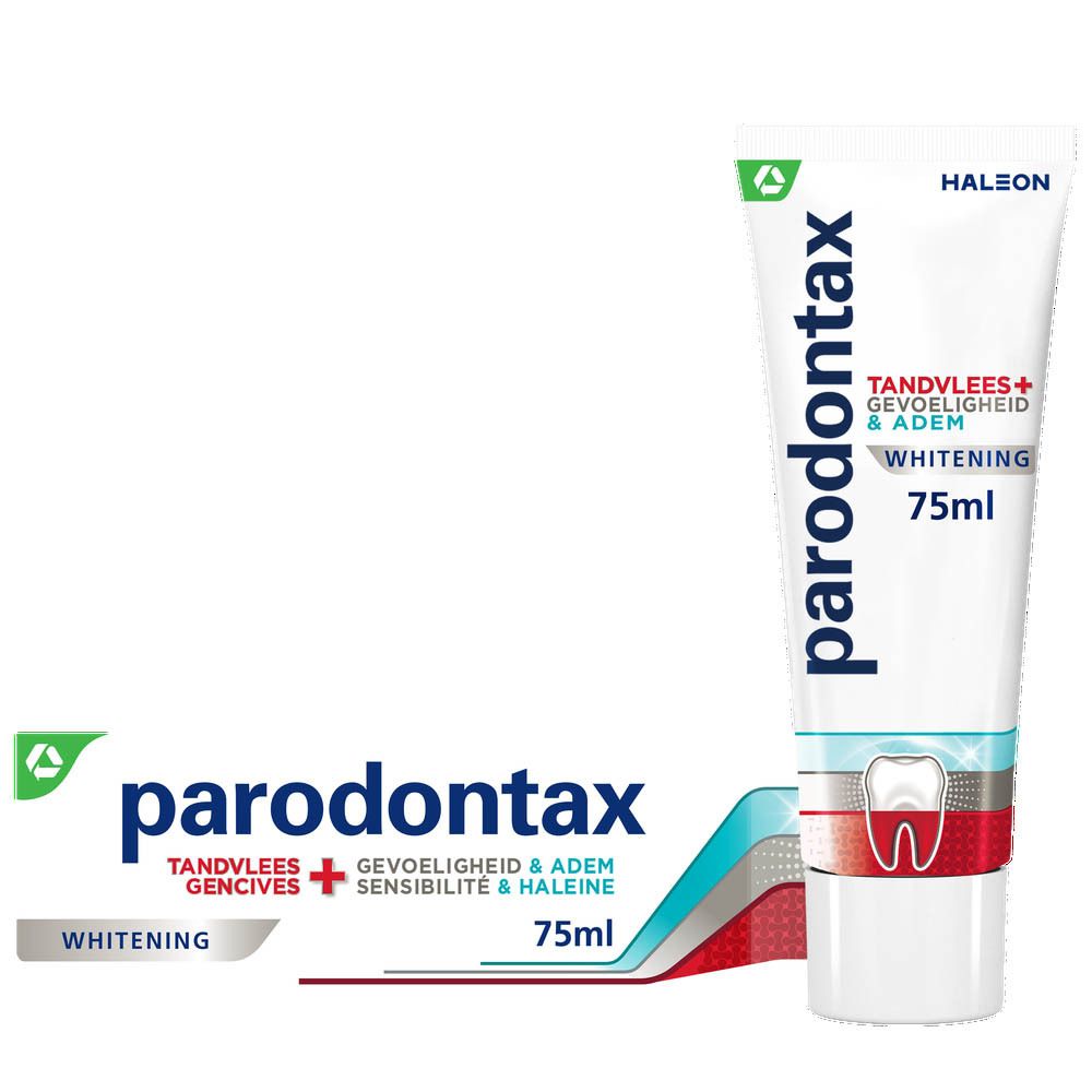 PARODONTAX Dentifrice blanchissant - Gencives + Sensibilité & Haleine