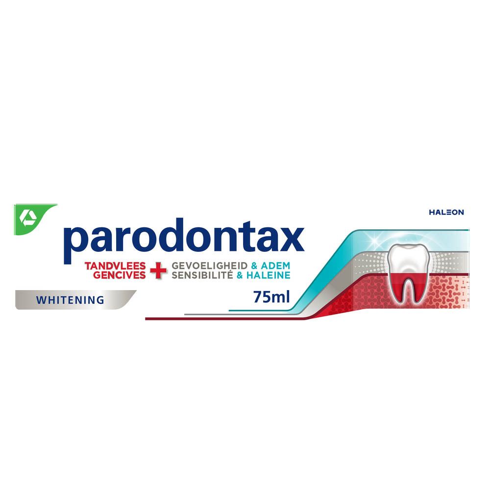 PARODONTAX Dentifrice blanchissant - Gencives + Sensibilité & Haleine