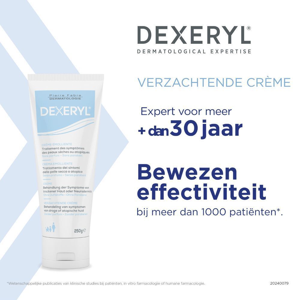 Dexeryl Verzachtende Crème | Zeer Droge Huid met Neiging tot Atopie | Gezicht en lichaam