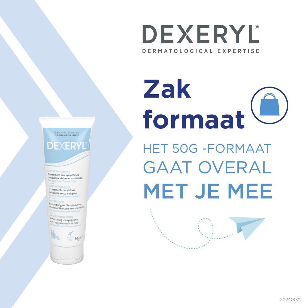 Dexeryl Verzachtende Crème | Zeer Droge Huid met Neiging tot Atopie | Gezicht en lichaam