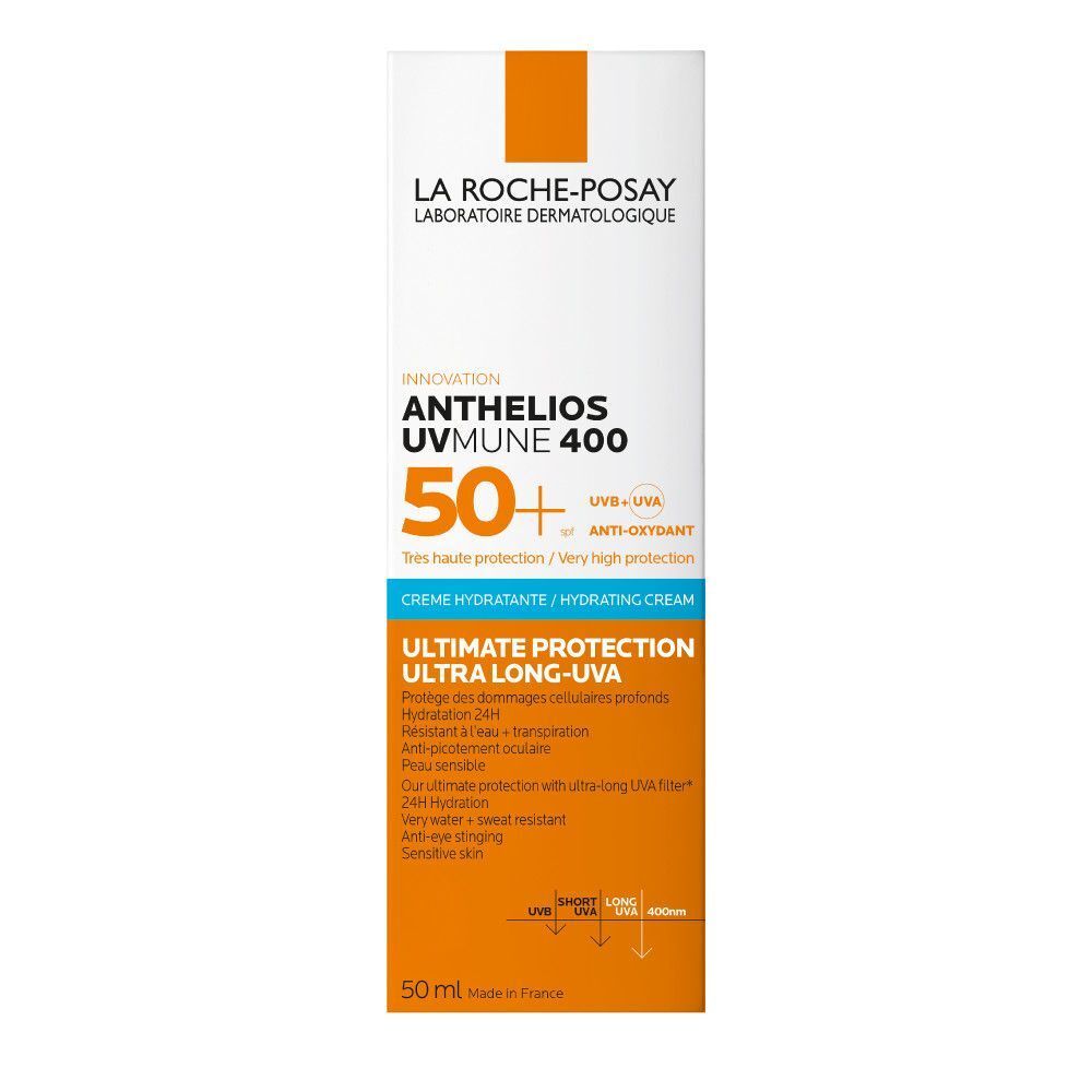 La Roche-Posay Anthelios UVmune 400 Hydraterende Crème Zonder Parfum SPF50+