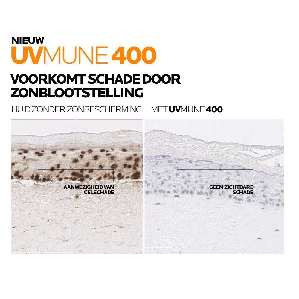 La Roche-Posay Anthelios UVmune 400 Hydraterende Crème Zonder Parfum SPF50+