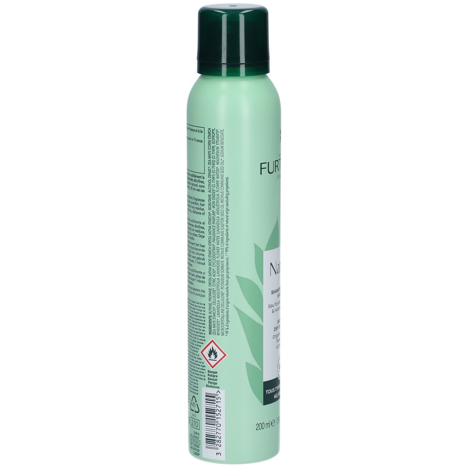 René Furterer Naturia Shampooing Sec Invisible Tous Types de Cheveux Bio