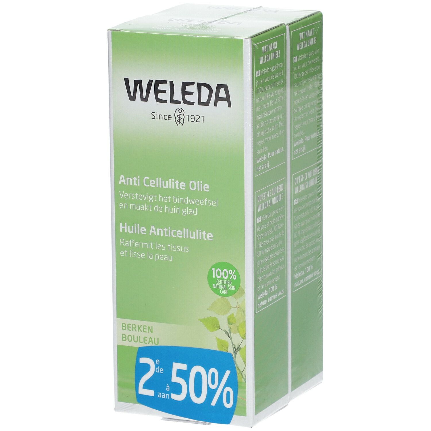 Weleda Bouleau Huile Anticellulite DUO Prix Réduit