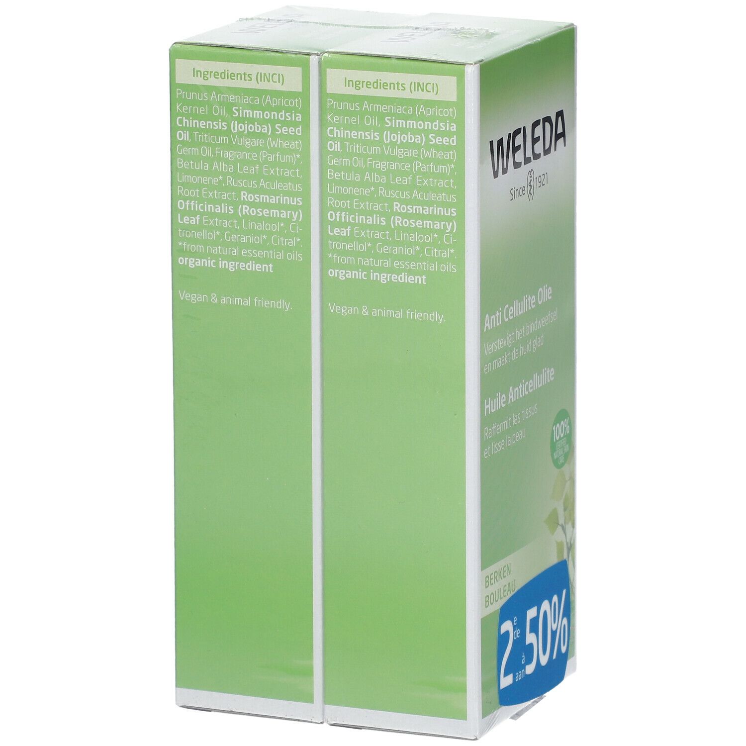 Weleda Bouleau Huile Anticellulite DUO Prix Réduit