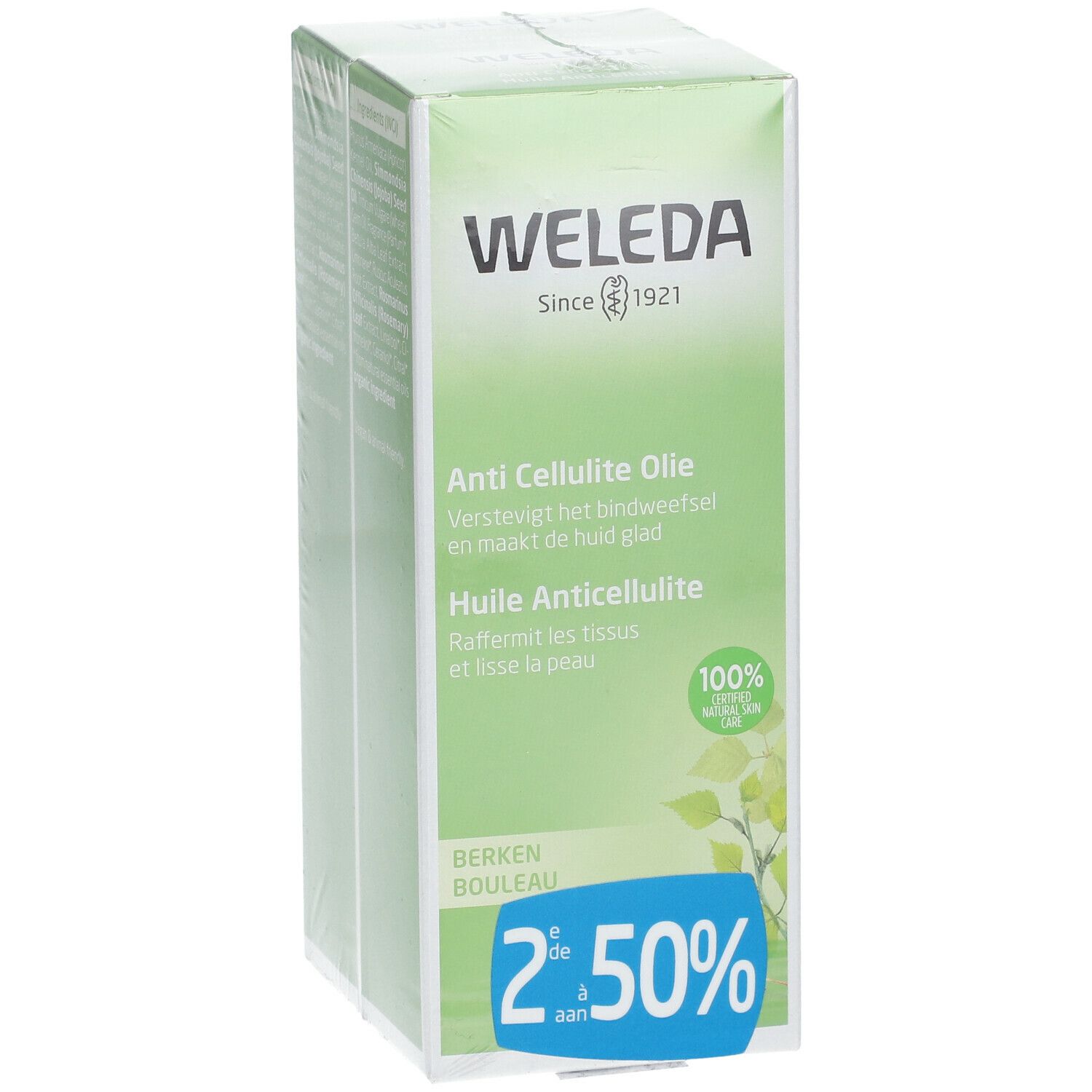 Weleda Bouleau Huile Anticellulite DUO Prix Réduit