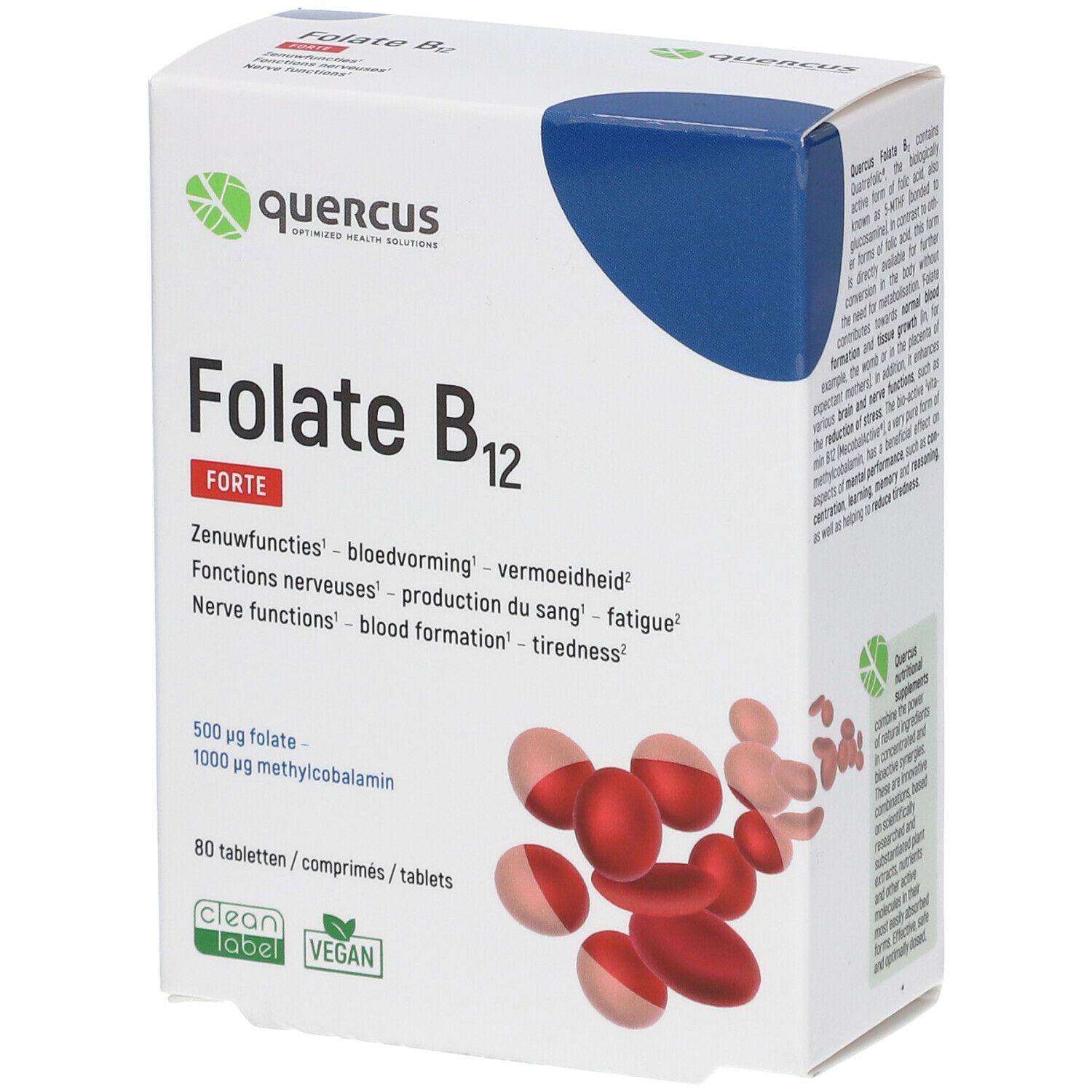 Quercus Folate B12 Forte