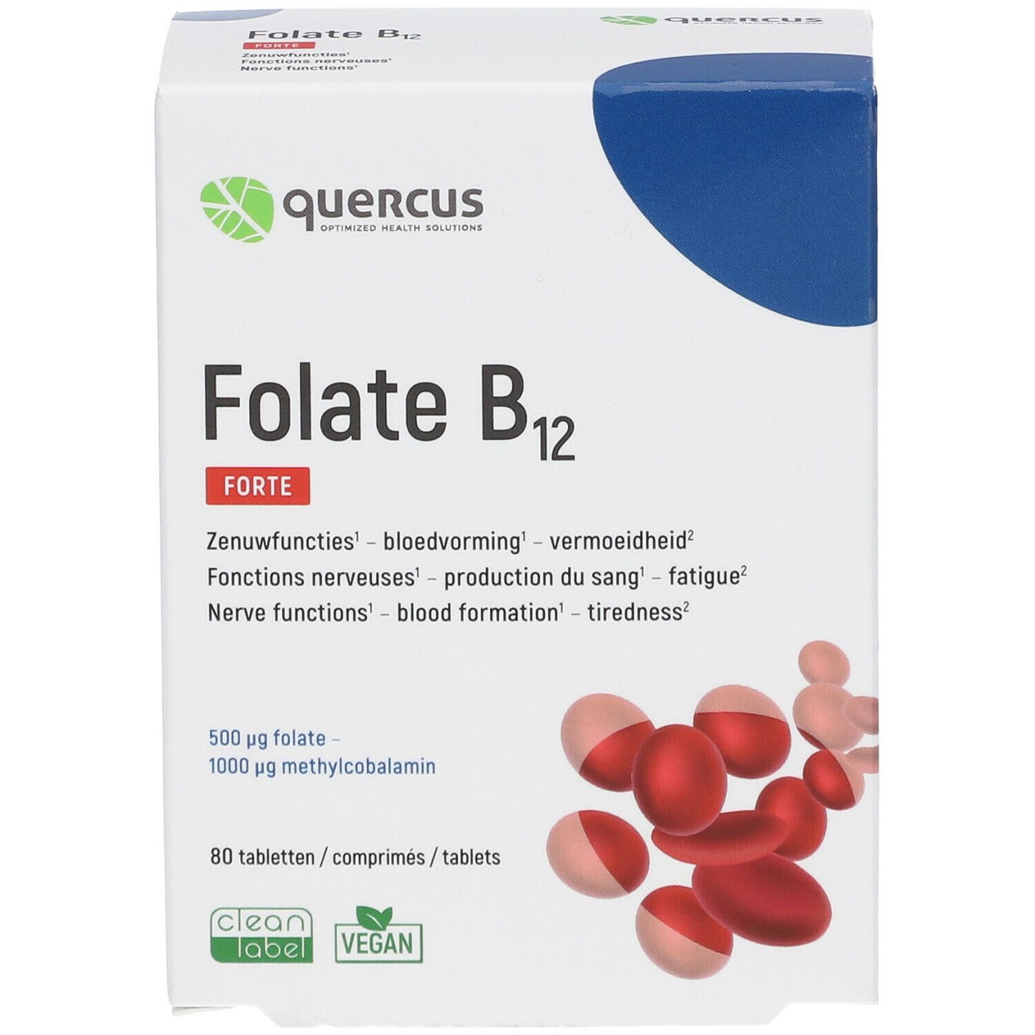 Quercus Folate B12 Forte