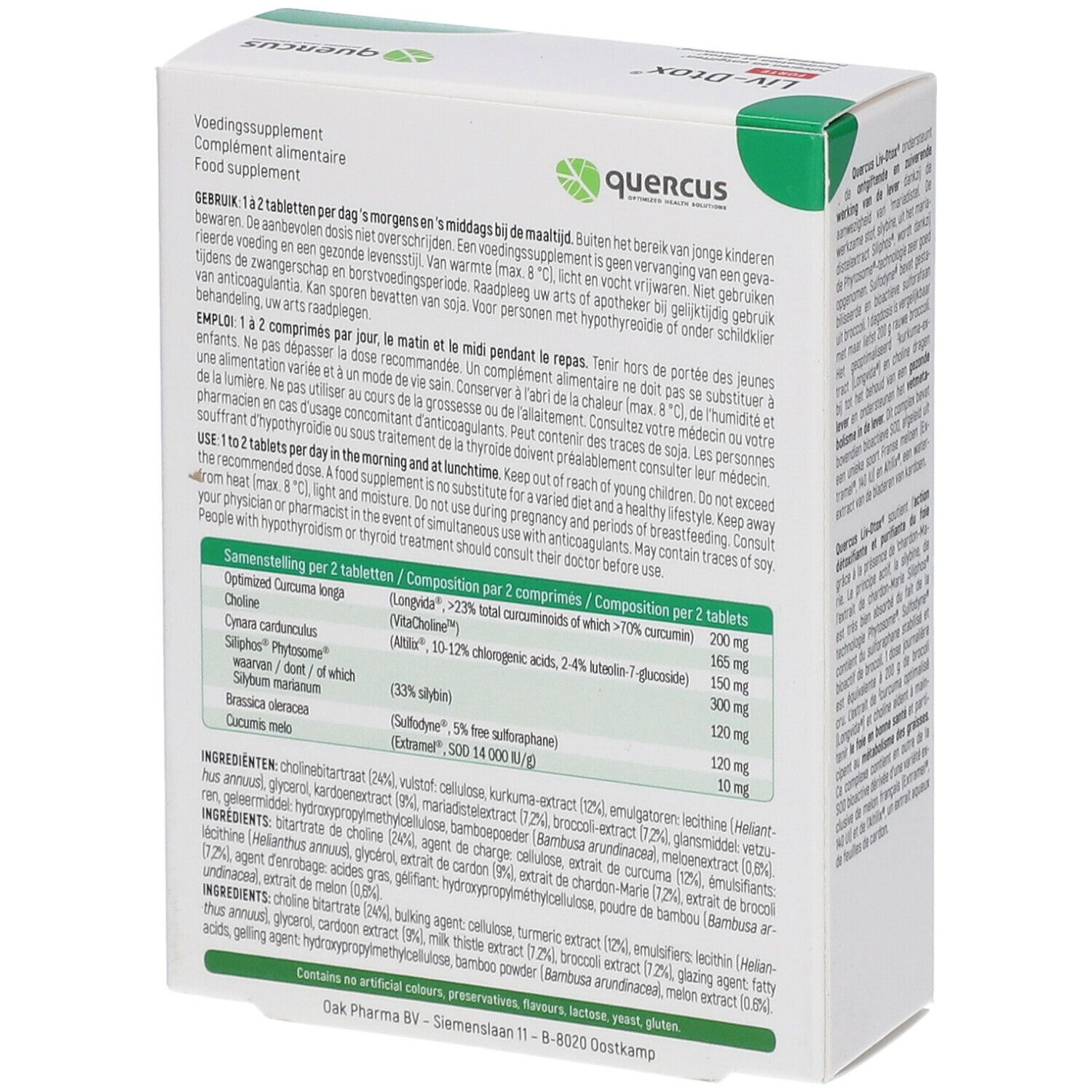 Quercus Liv-Dtox® Forte