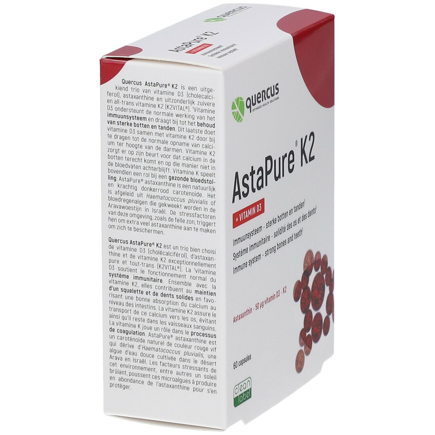 Quercus AstaPure® K2 + Vitamin D3