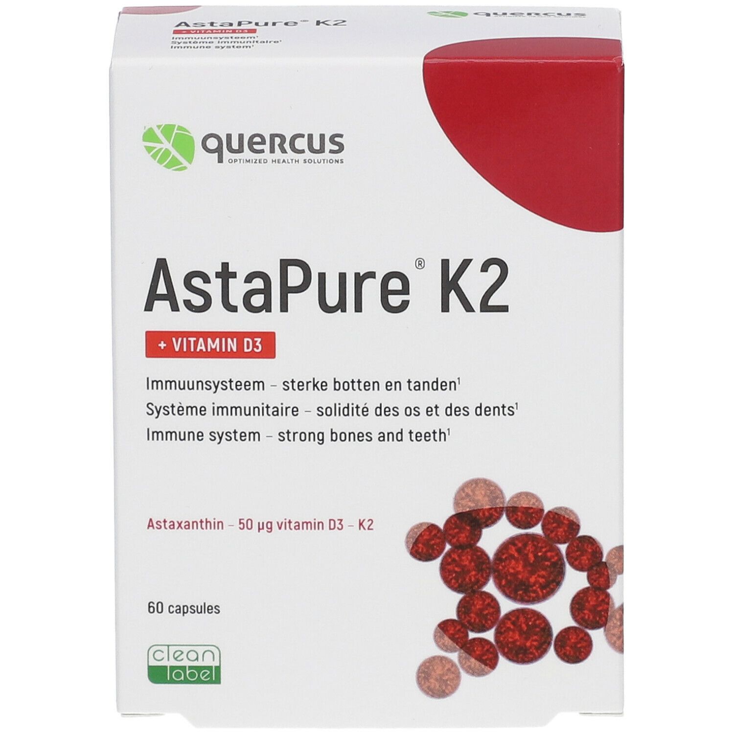 Quercus AstaPure® K2 + Vitamin D3