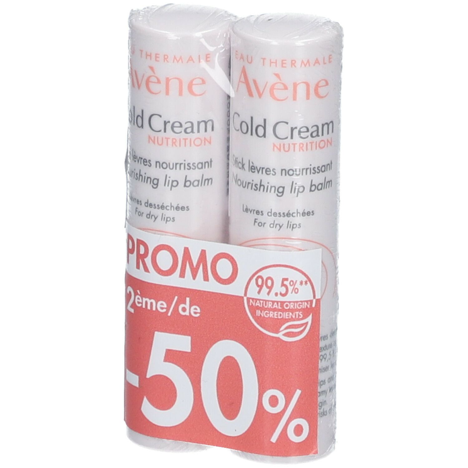 Avène Cold Cream Stick Lèvres Nourrissant DUO