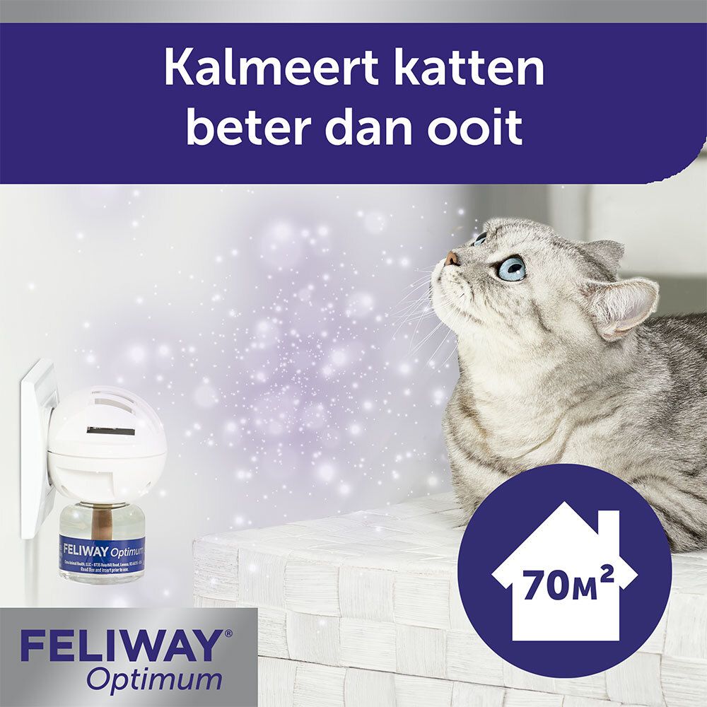 Feliway® Optimum Happy Family Navulling 3 Maanden