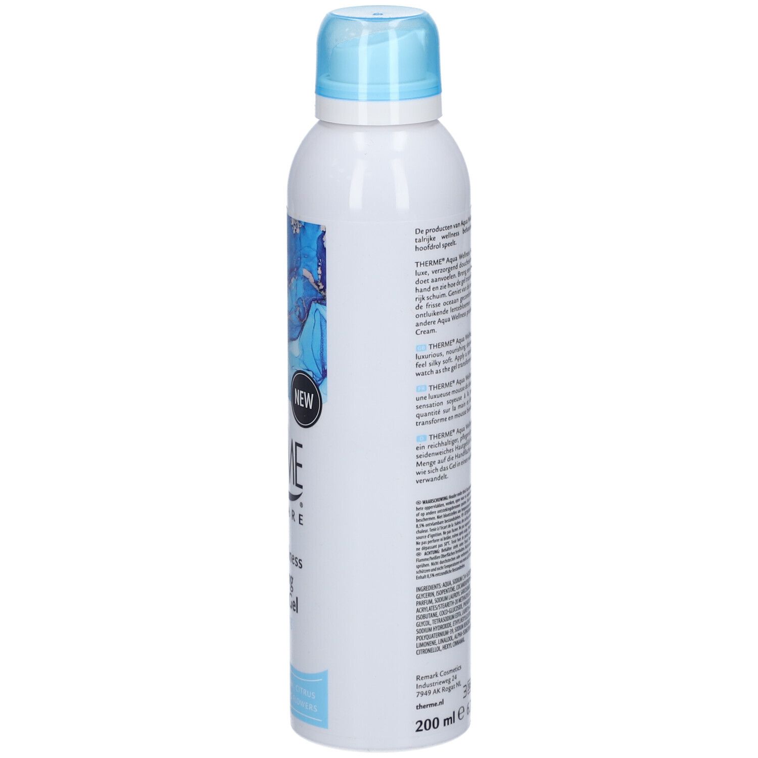 Therme Aqua Wellness Foaming Shower Gel