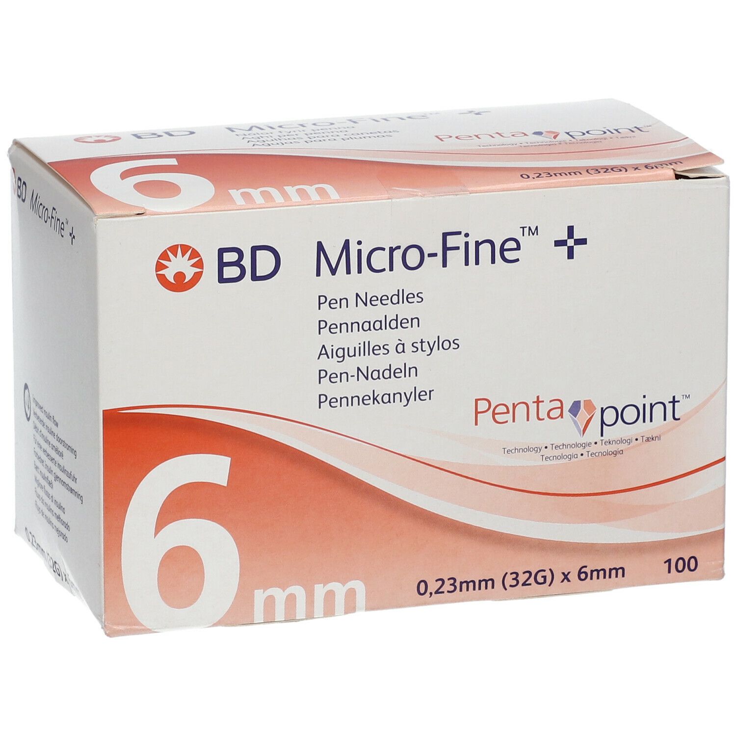 BD Micro-Fine™ Aiguilles à Stylos 6 mm