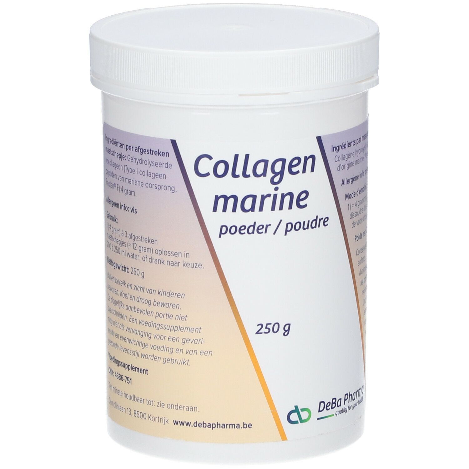 DeBa Pharma Collagen Marine Poudre