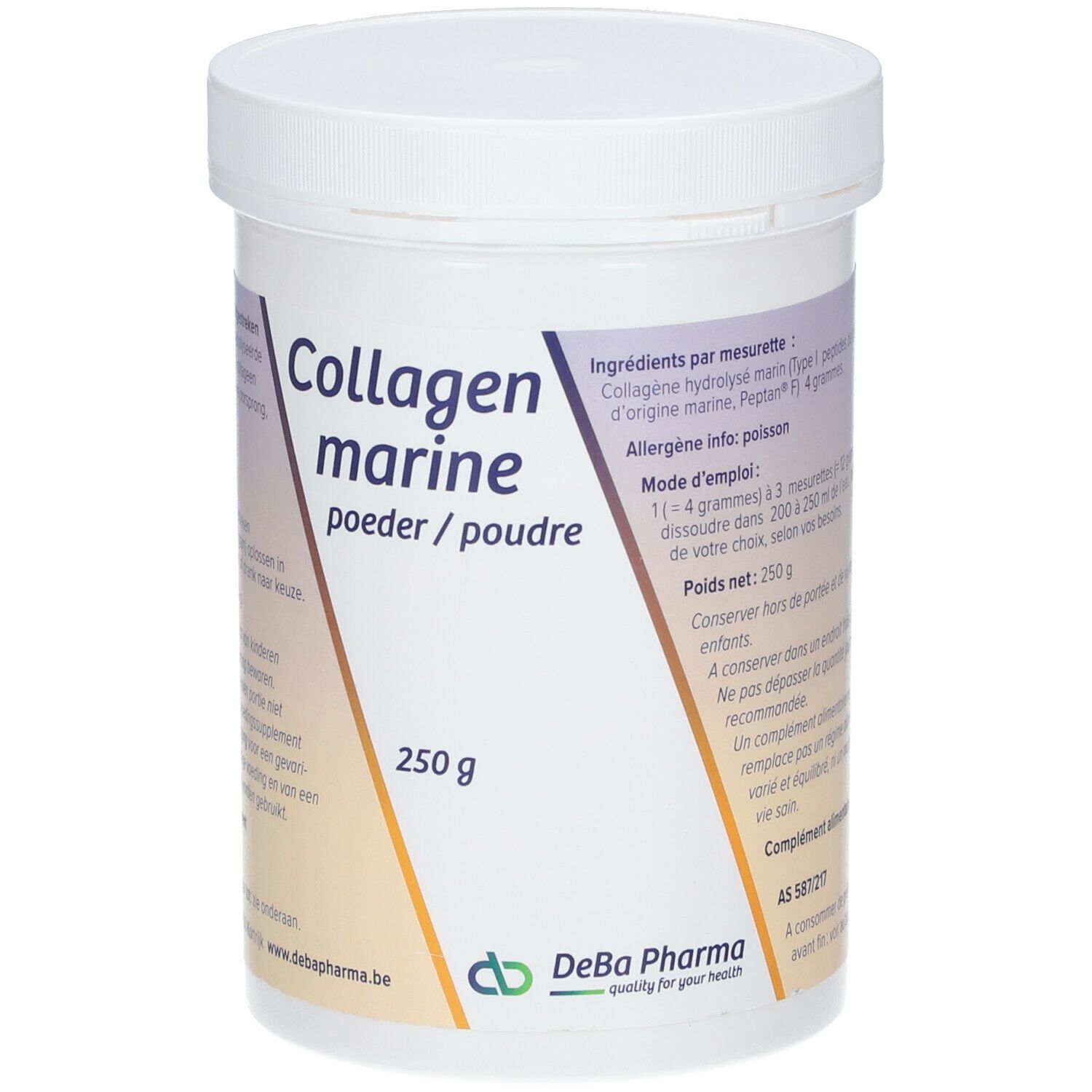 DeBa Pharma Collagen Marine Poudre