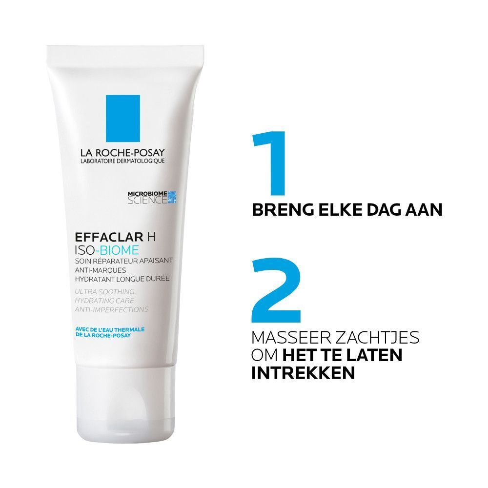 La Roche-Posay Effaclar H Iso-Biome Ultra-Verzachtende Herstellende Anti-Imperfecties Verzorging