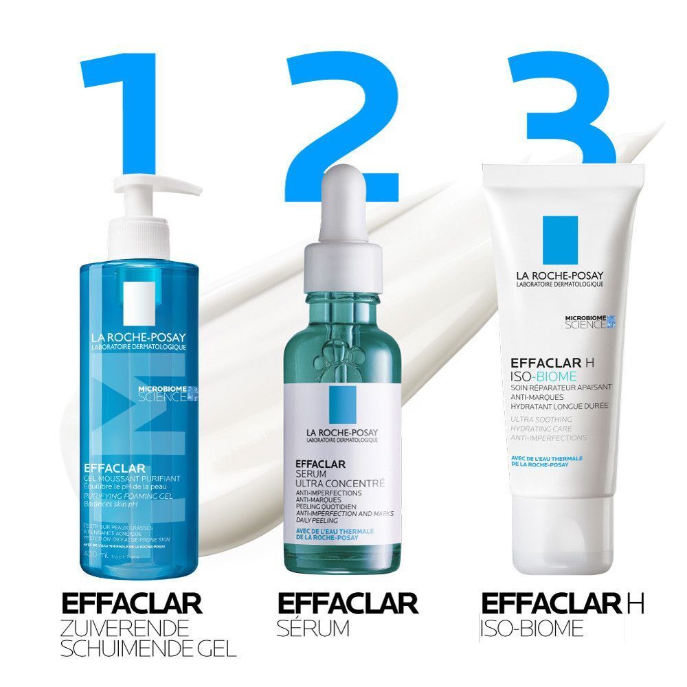 La Roche-Posay Effaclar H Iso-Biome Ultra-Verzachtende Herstellende Anti-Imperfecties Verzorging