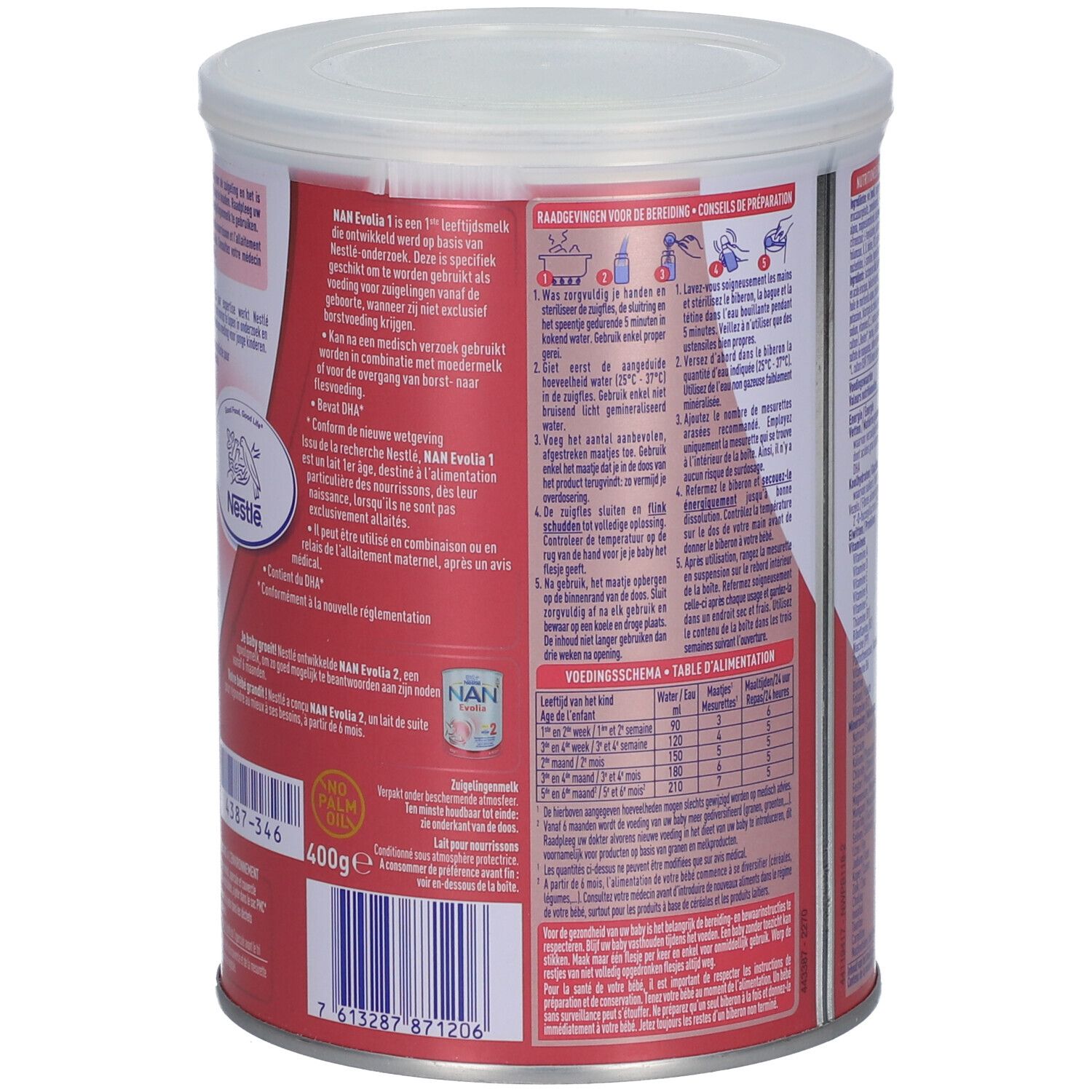 Nestlé NAN Evolia 1