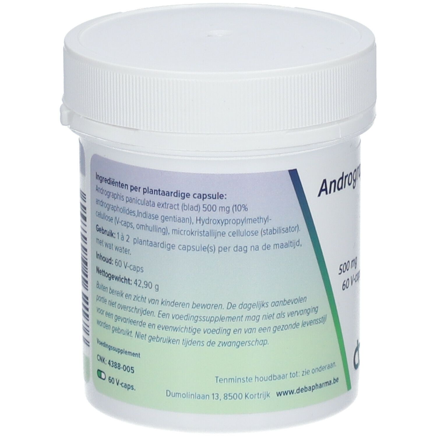 DeBa Pharma Andrographis-500