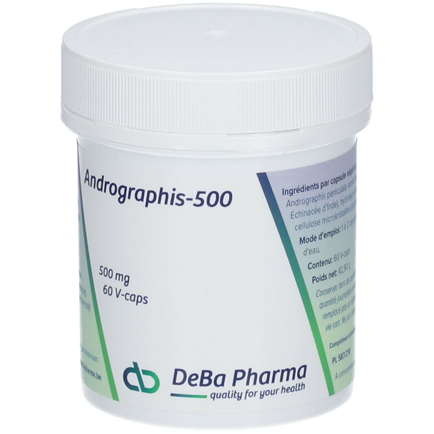 DeBa Pharma Andrographis-500