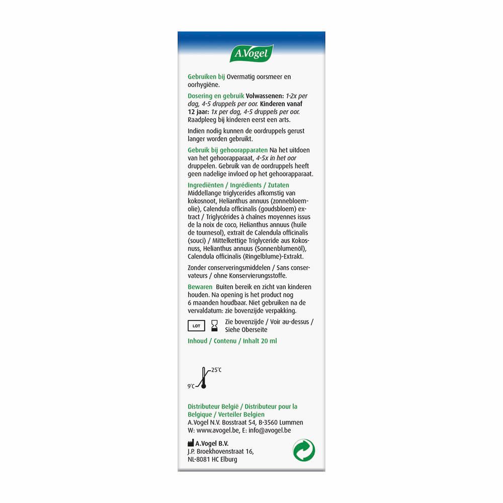 A.Vogel Oreilles Cerumen Gouttes