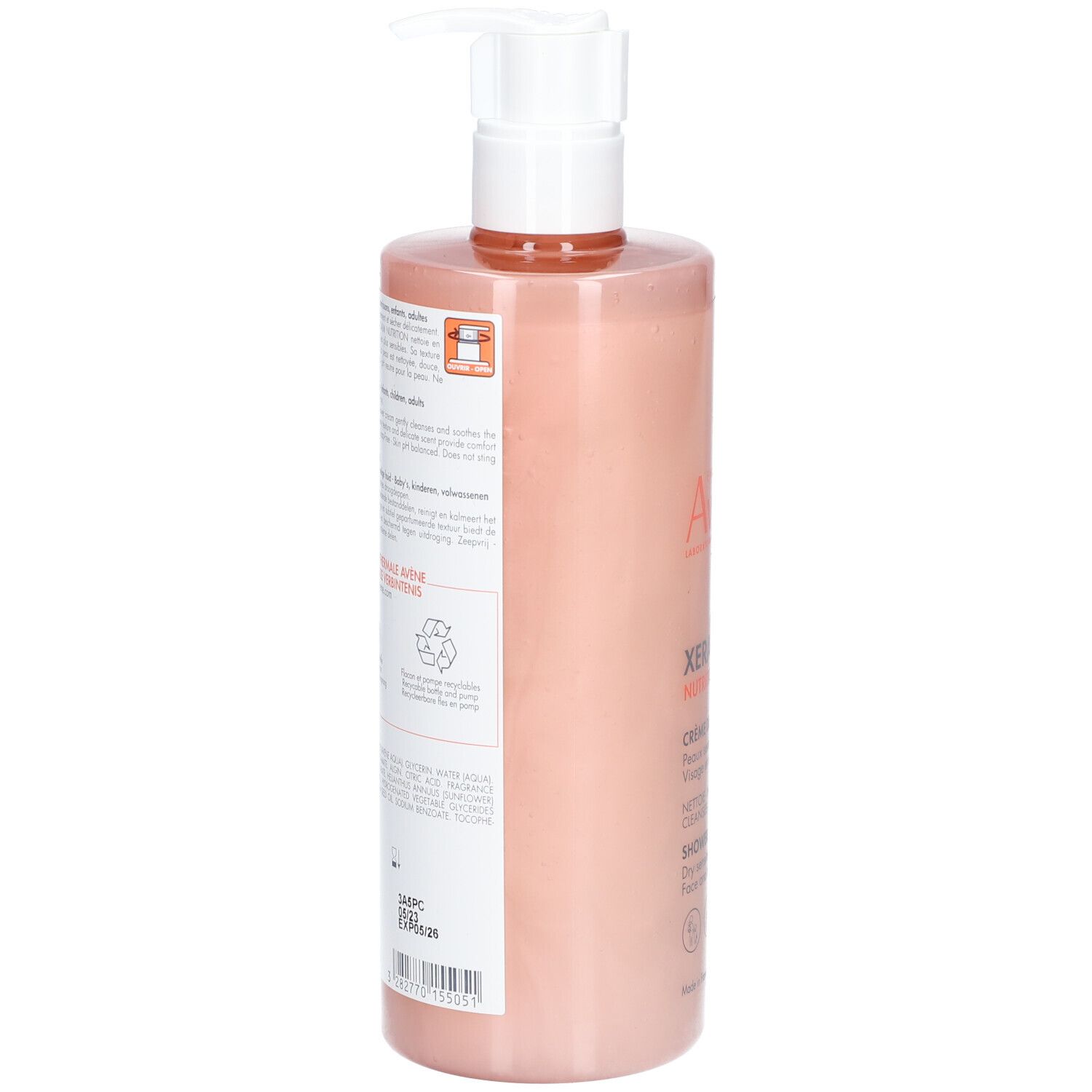 Avène Xeracalm Nutrition Crème de Douche 500 ml - farmaline.be