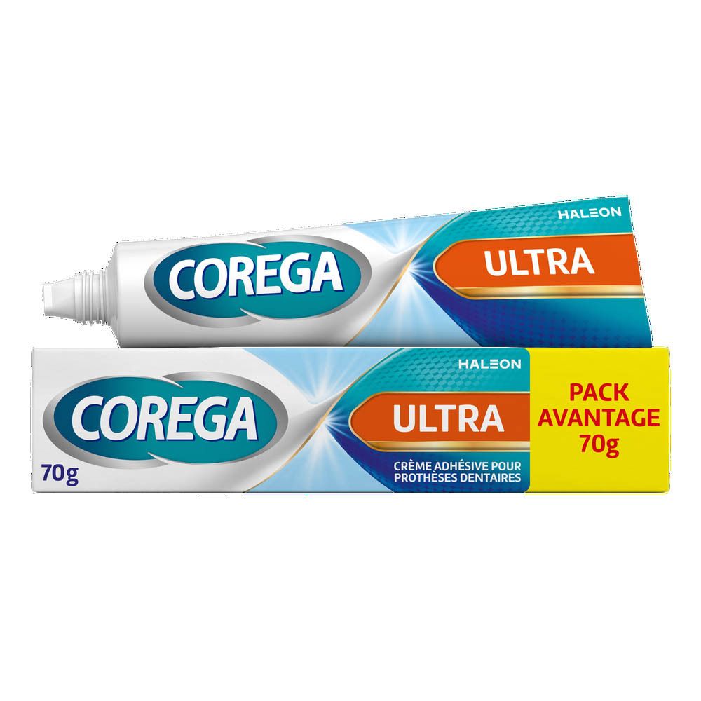 Corega Ultra Fresh Crème Adhesive 70 g crème adhésive