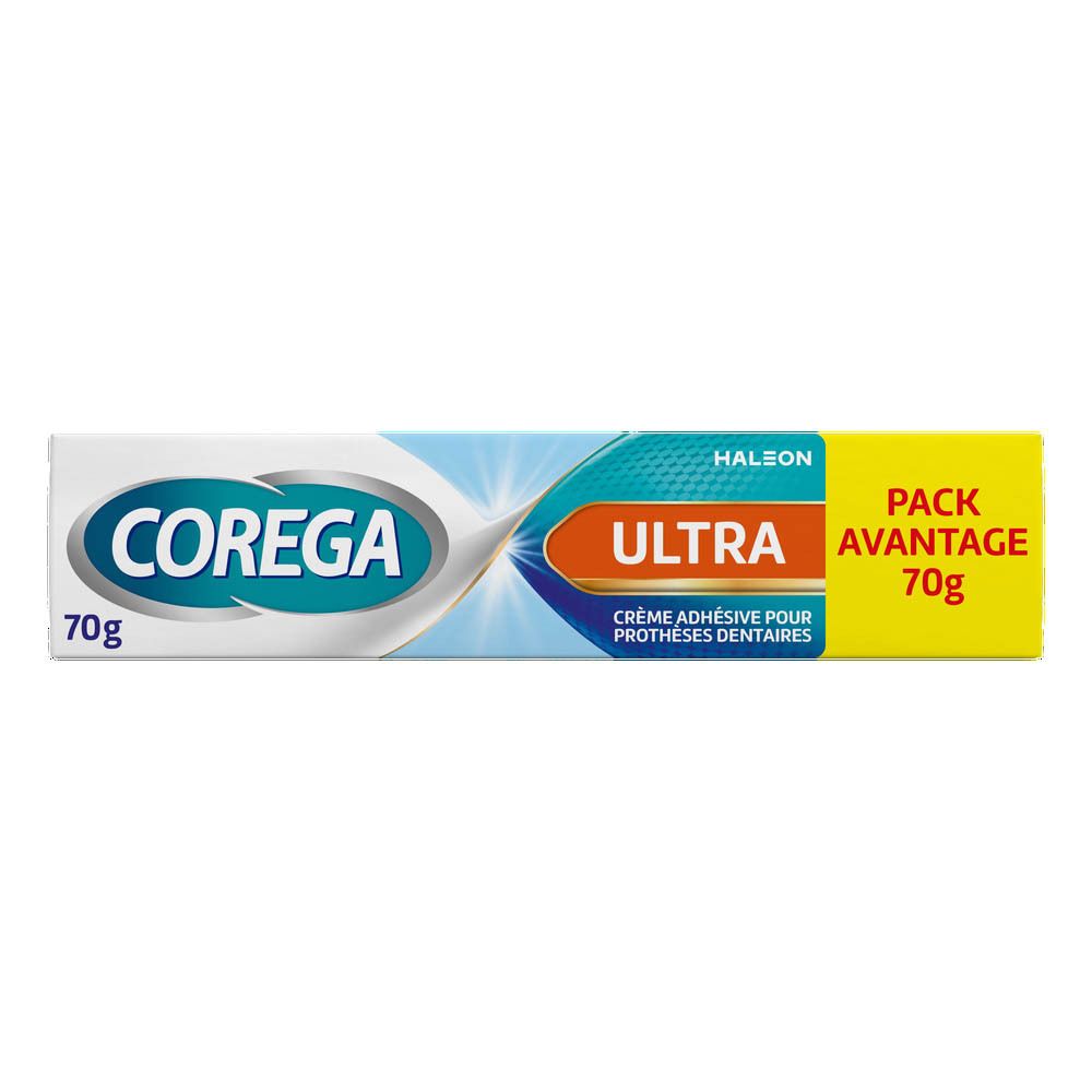 Corega Ultra Fresh Crème Adhesive 70 g crème adhésive