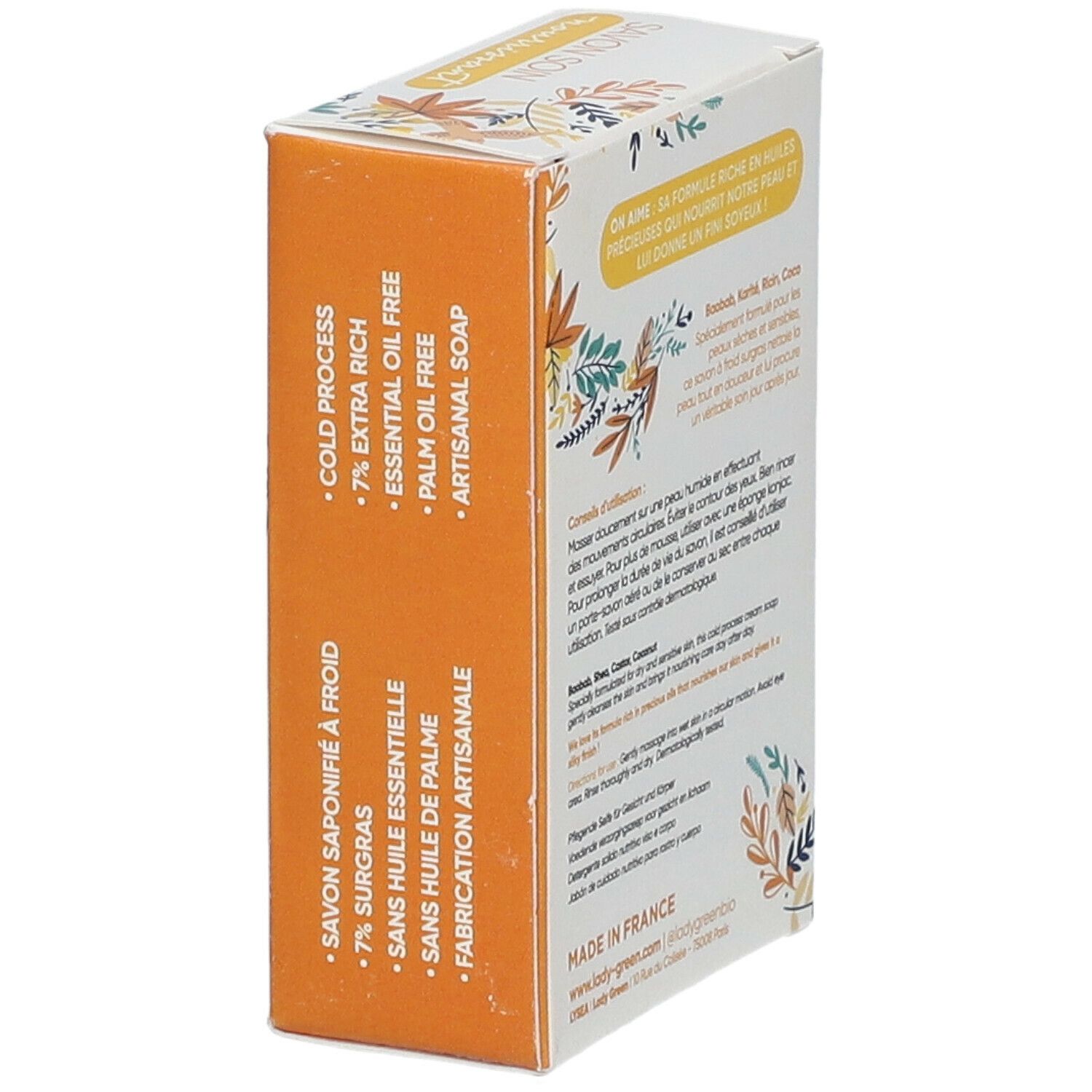 Lady Green Nourishing Soap Care Bio