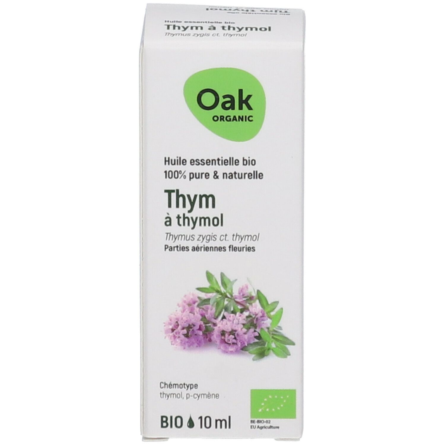 Oak Tijm Thymol Essentiële Olie Bio