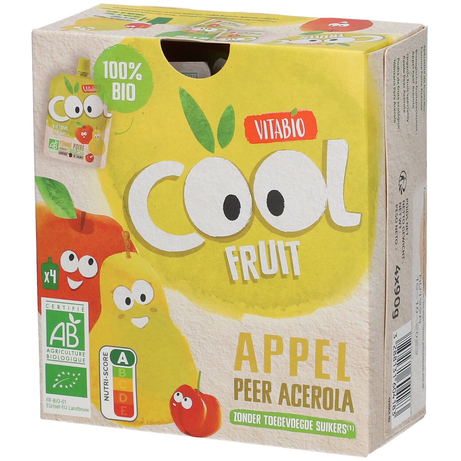 Vitabio Cool Fruits Appel - Peer Bio