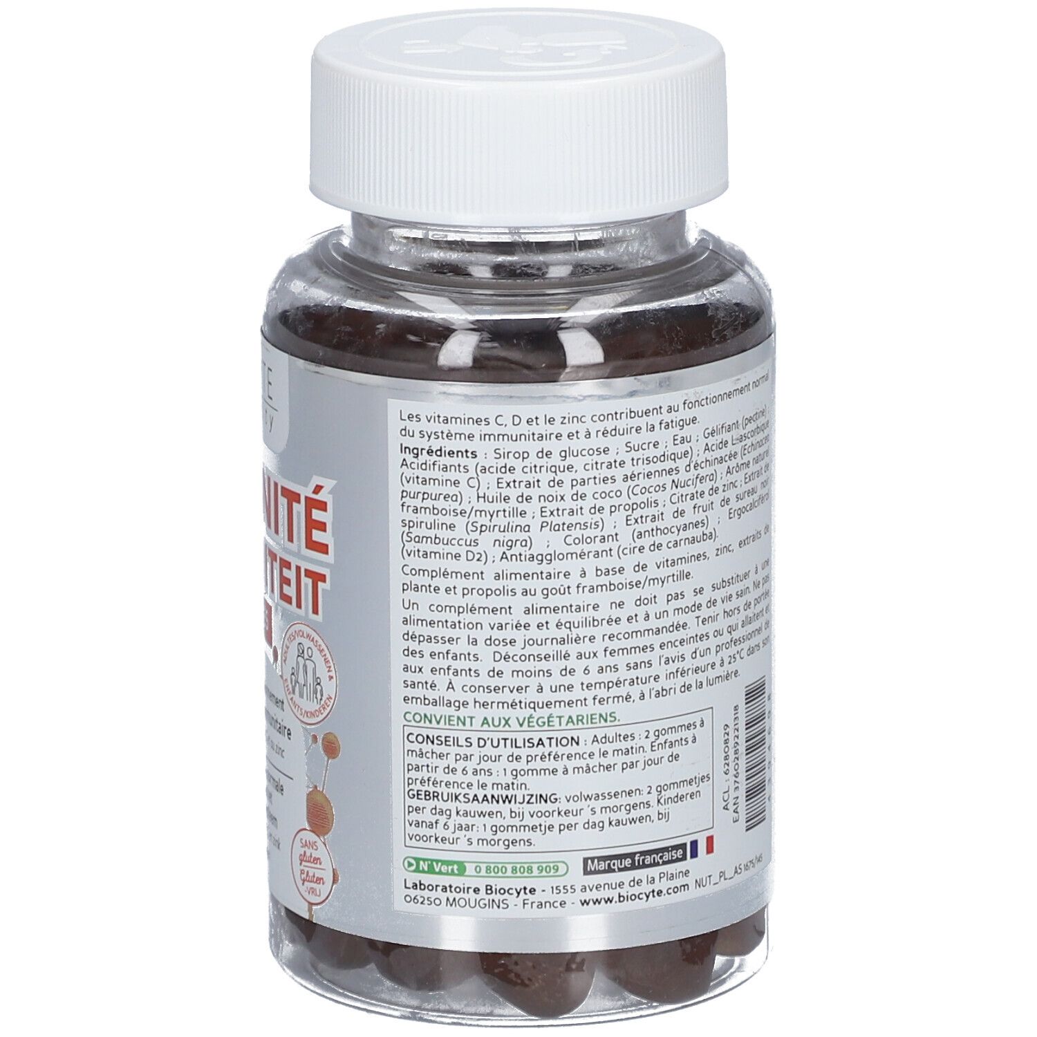 Biocyte Immunité Gummies