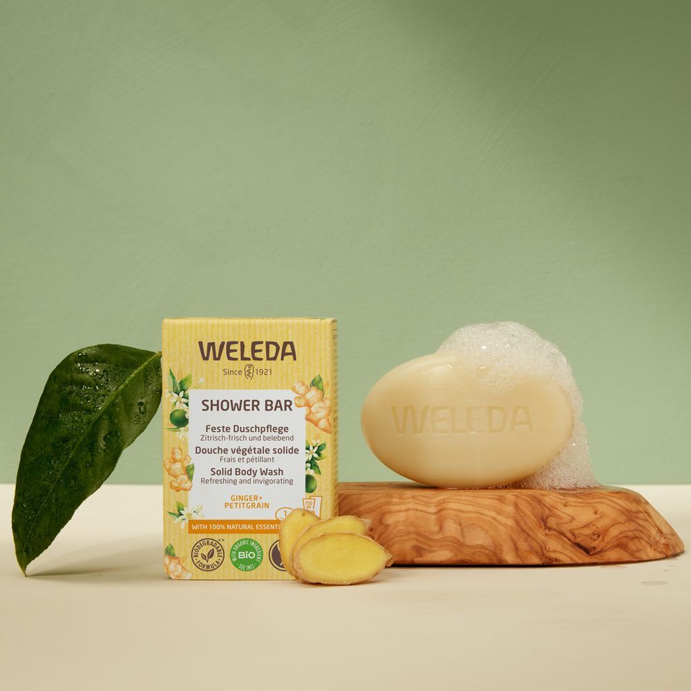 Weleda Douche Végétale Solide Ginger & Petit Grain