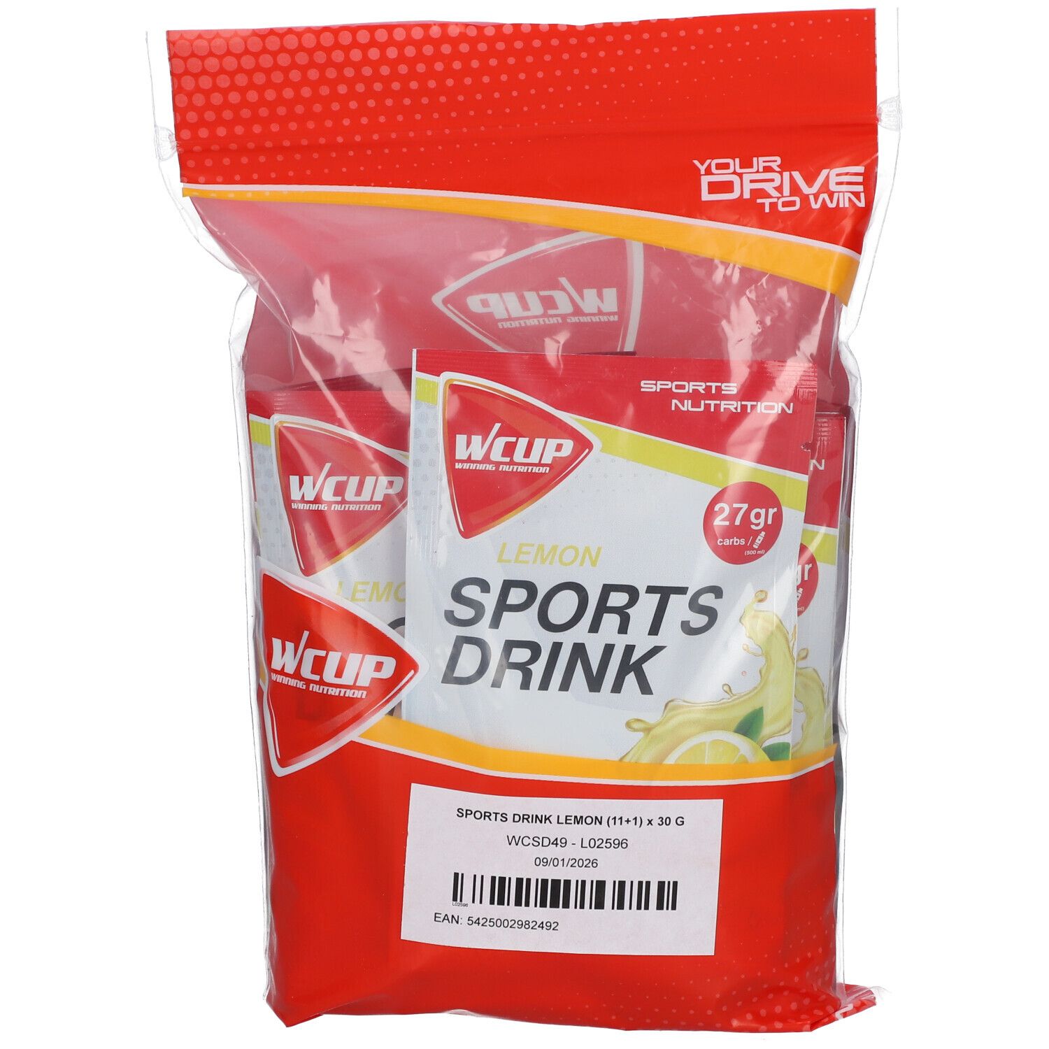 WCUP Sports Drink Lemon