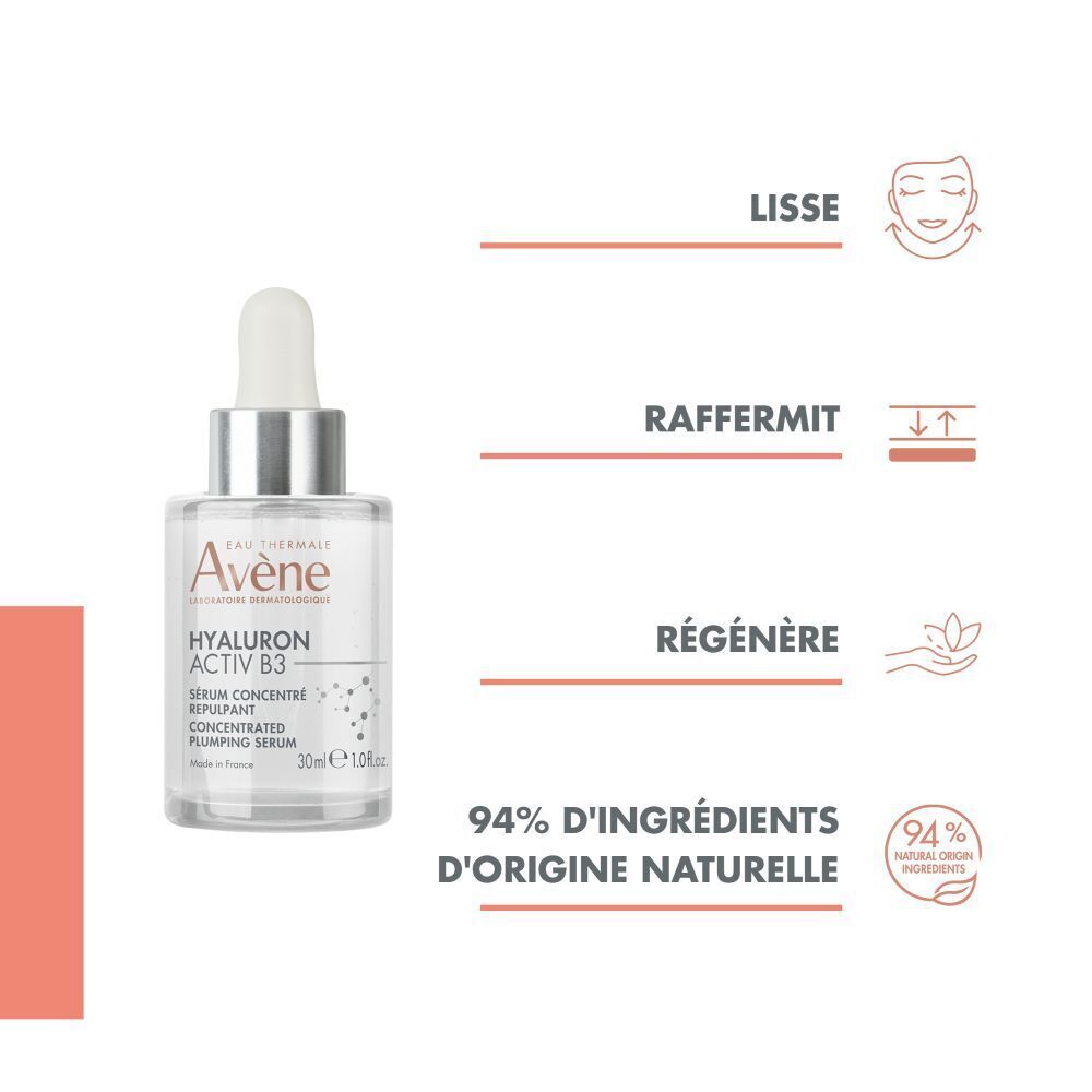 Avène Hyaluron Activ B3 Sérum Concentré Repulpant