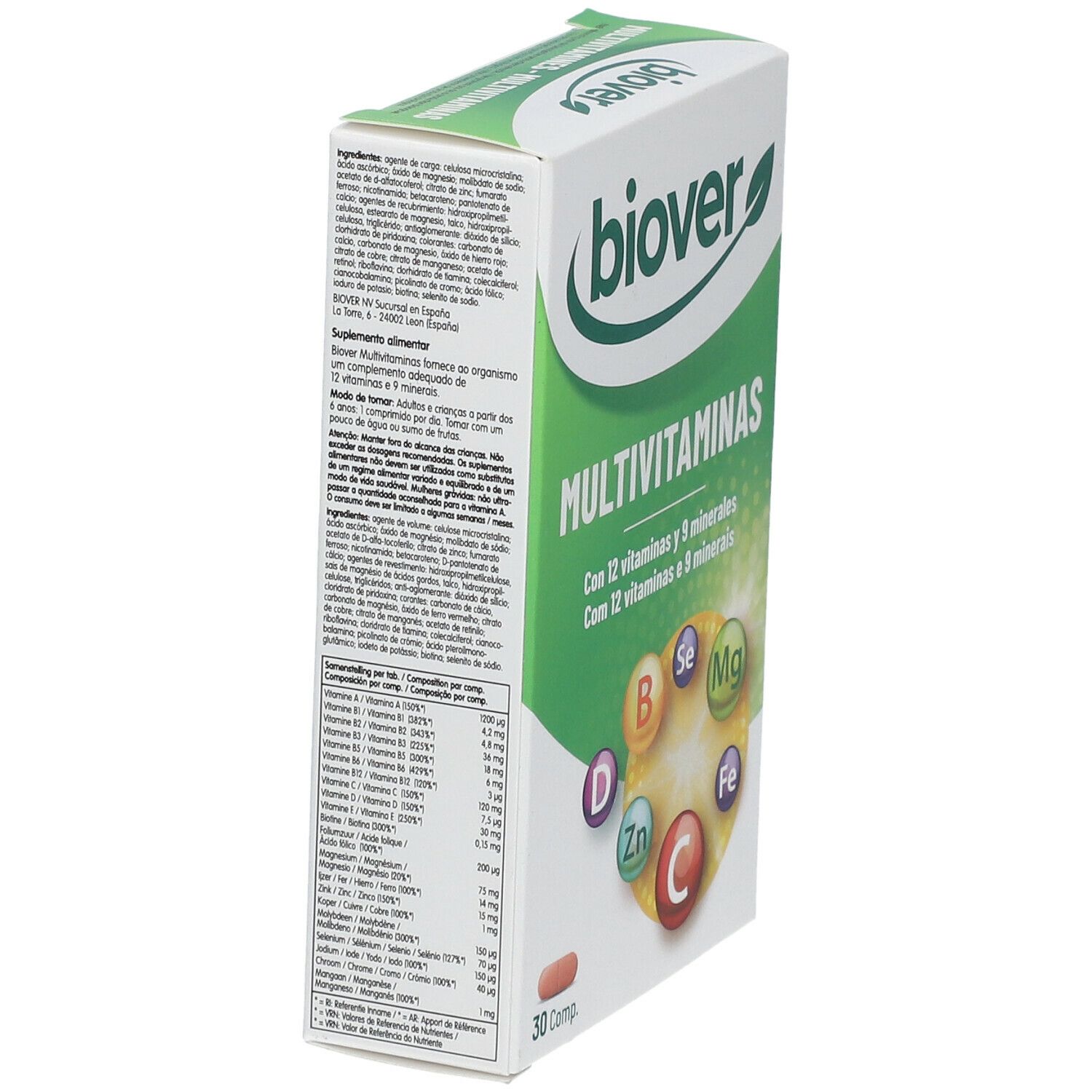 Biover Multivitamines