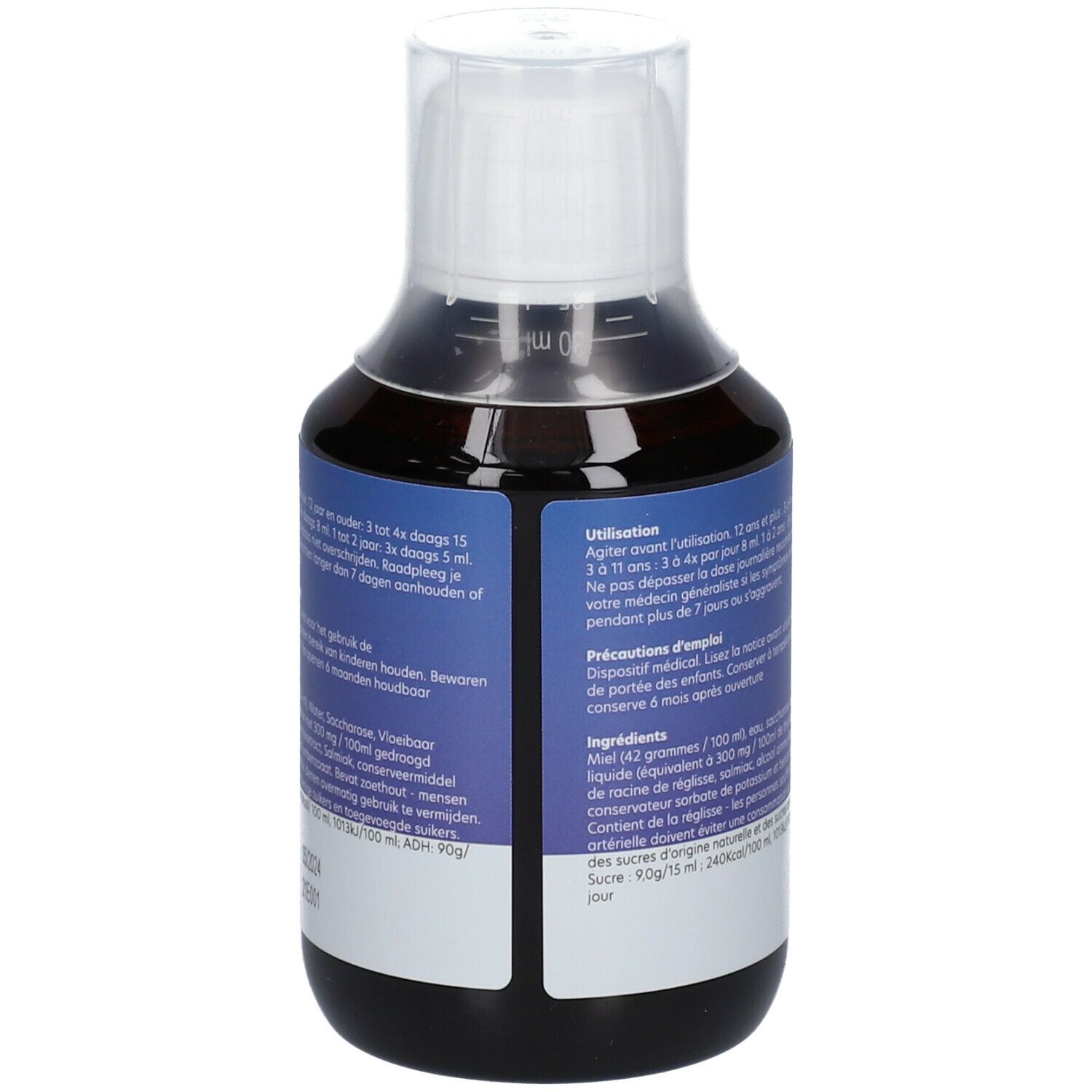 Noviral Contre la Toux - Sirop de Miel et de Thym
