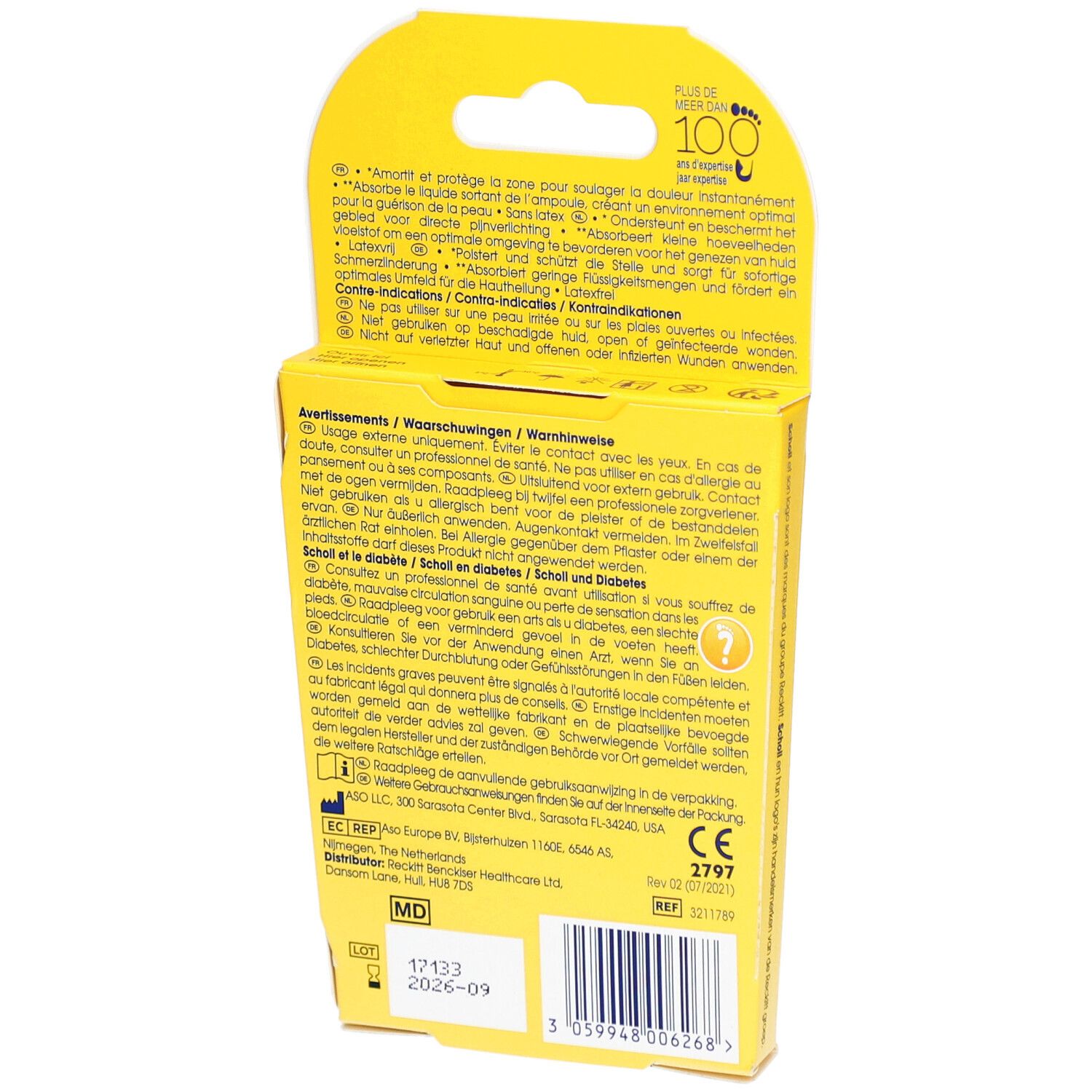 Scholl Pharma Pansements Ampoules Pansements Orteil