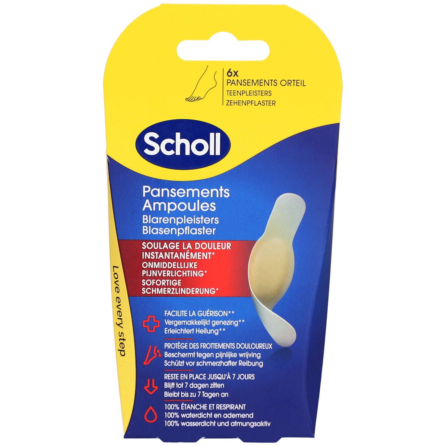Scholl Pharma Pansements Ampoules Pansements Orteil