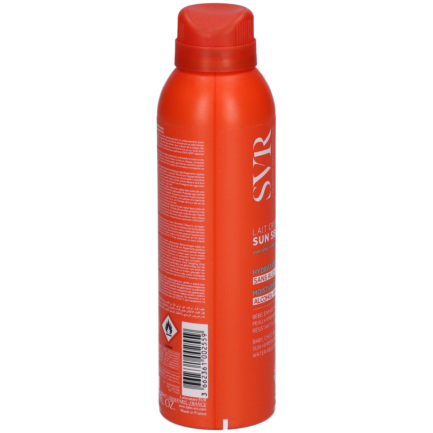 SVR Sun Secure Lait Crépitant Spray SPF50+