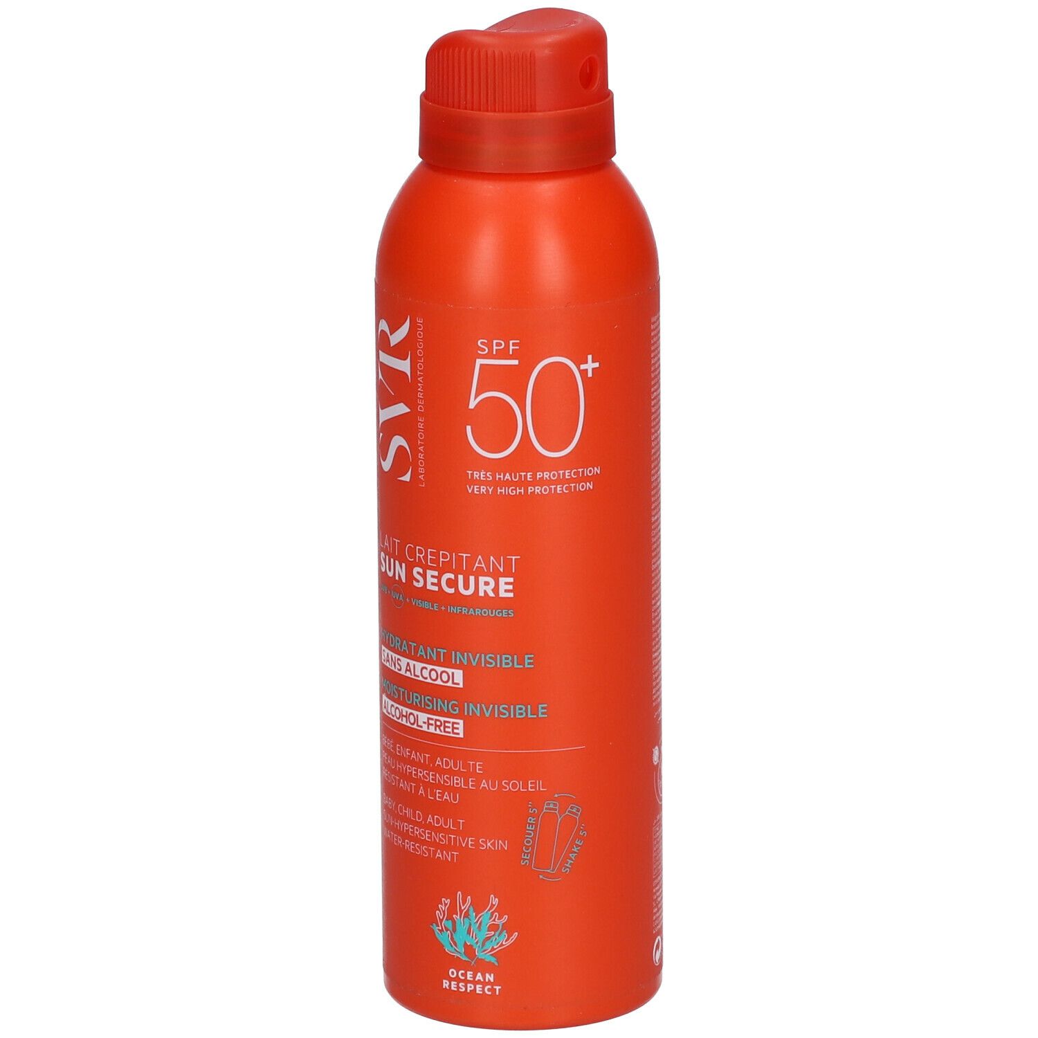 SVR Sun Secure Lait Crépitant Spray SPF50+