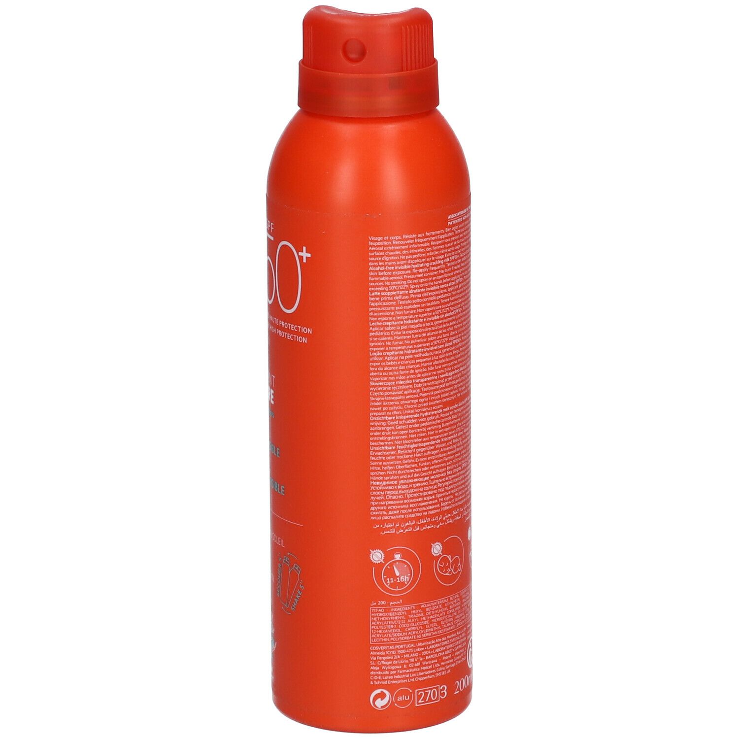 SVR Sun Secure Lait Crépitant Spray SPF50+