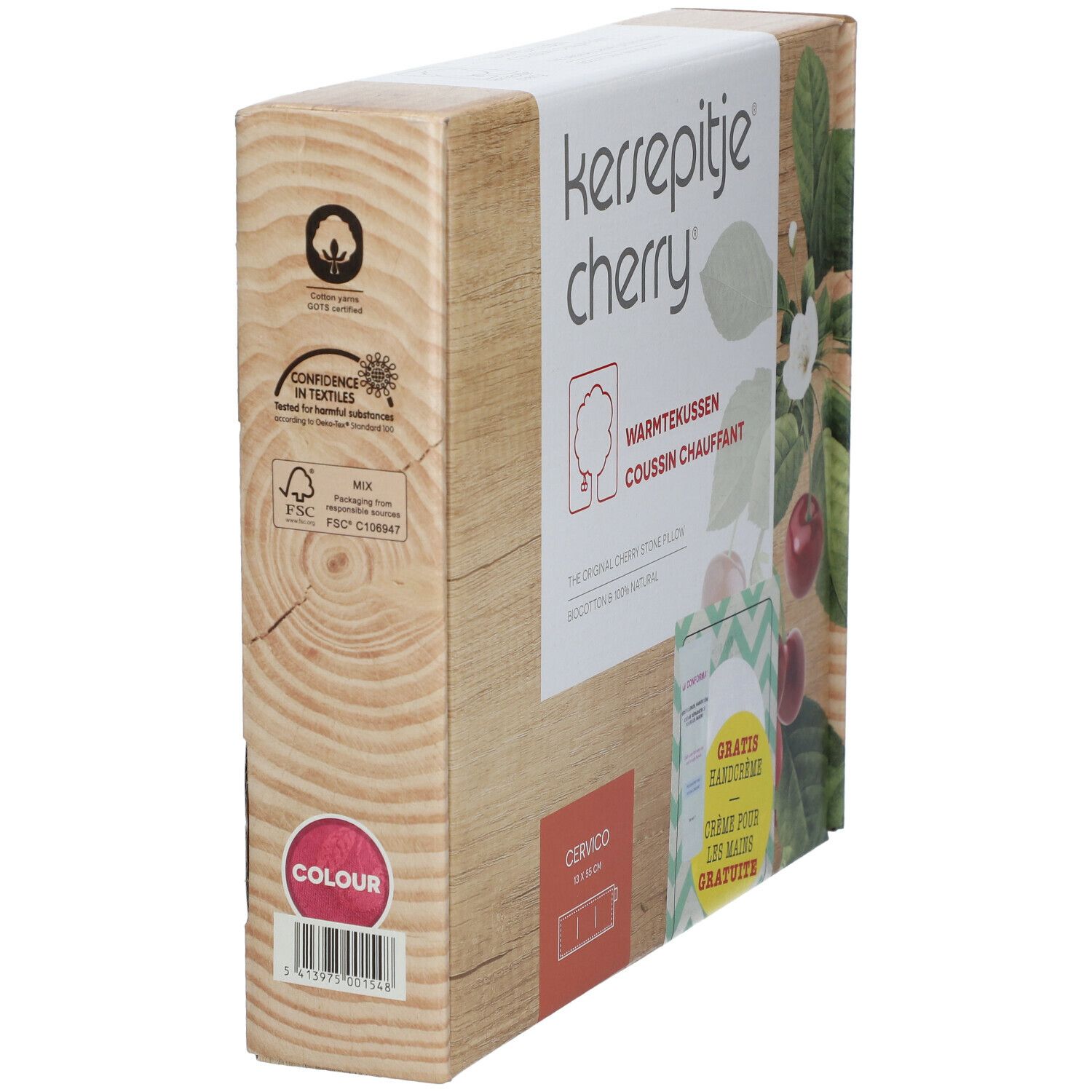 Kersepitje Cervico + Crème pour les Mains GRATUITEMENT